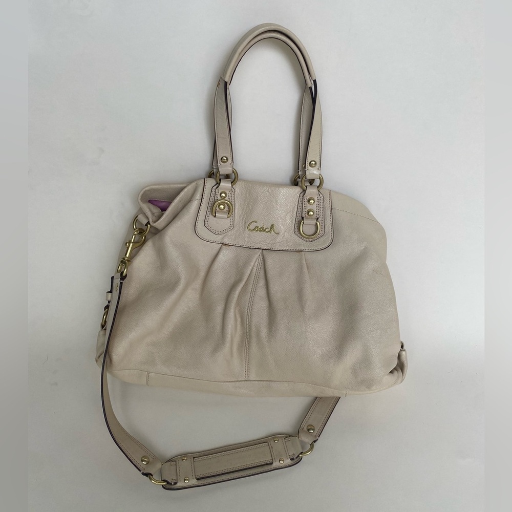 Coach Purse- soft pebble leather